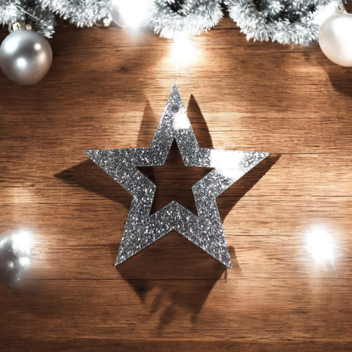 gwiazdka akrylowa brokat srebrna.png