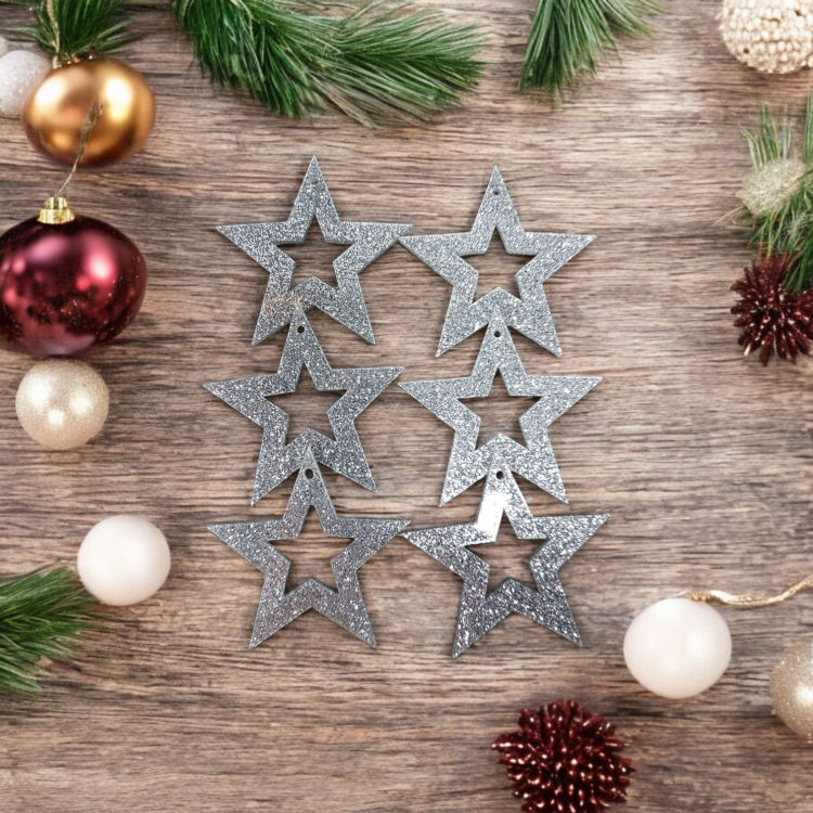 gwiazdki brokatowe zestaw srebrne.png