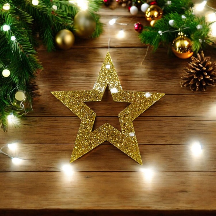 gwiazdka akrylowa brokat złota.jpg