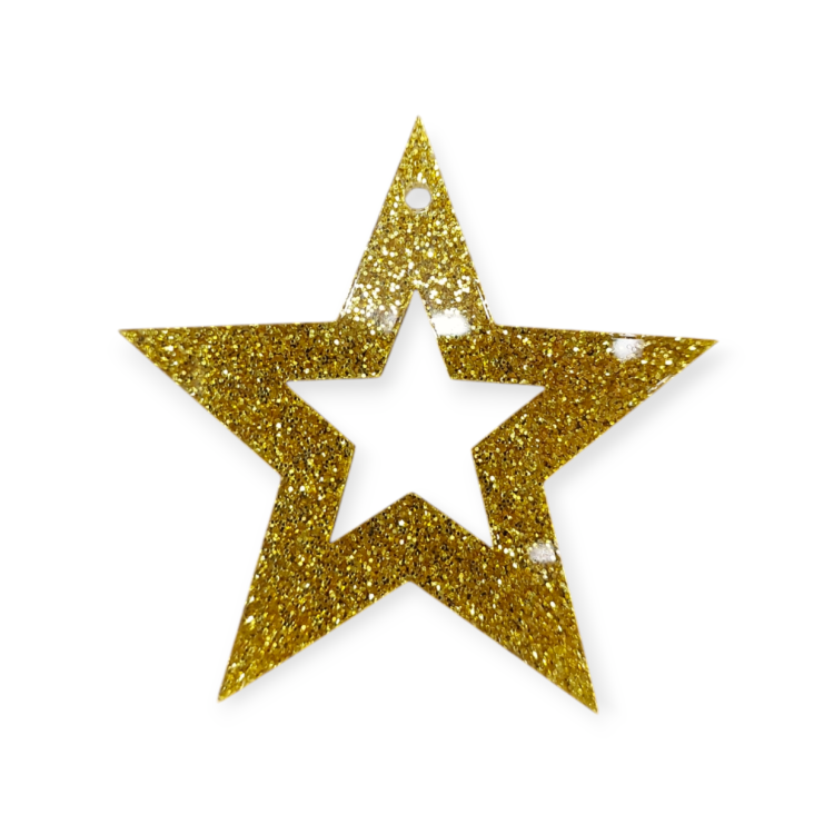 gwiazdka akrylowa brokat złota_1.png