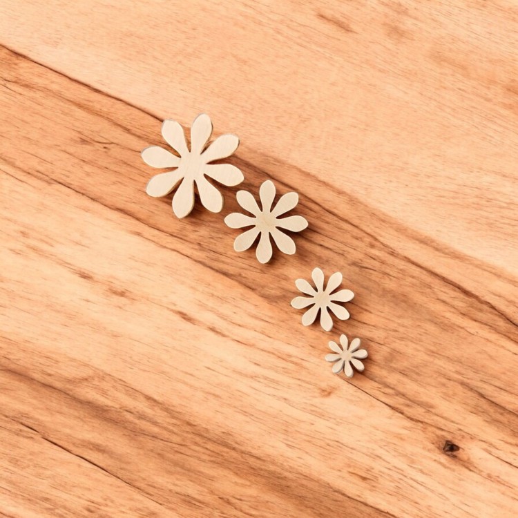 Kwiatki scrapki wzór 4a