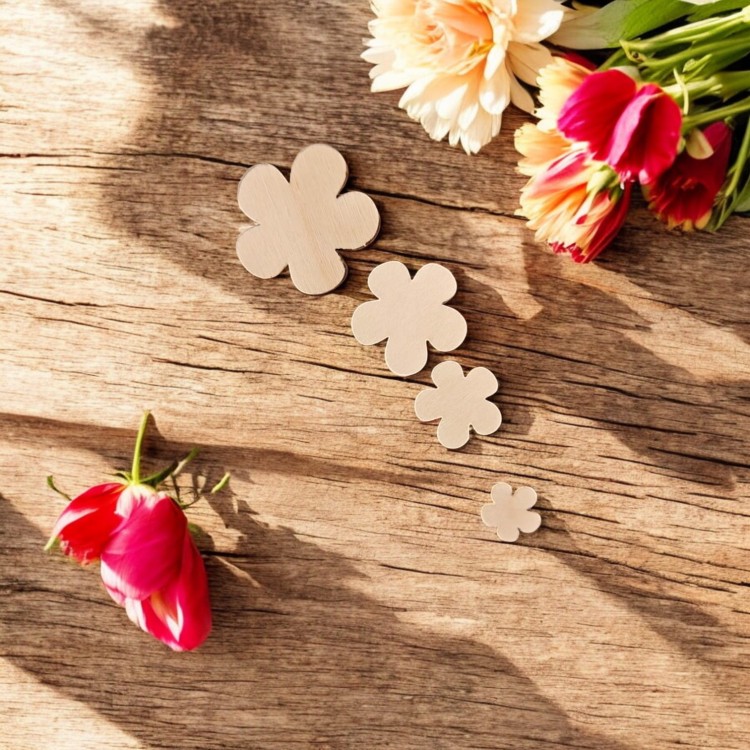 Kwiatki scrapki wzór 3a