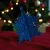 Śnieżynka 3d sklejka malowana niebieska.webp