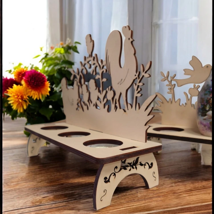 stojak na pisanki bok