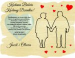 Ramka dla Babci i Dziadka ze sklejki personalizowana różne wzory 20x15,5 cm - obrazek 6