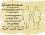 Ramka dla Babci i Dziadka ze sklejki personalizowana różne wzory 20x15,5 cm - obrazek 10