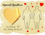 Ramka dla Babci i Dziadka ze sklejki personalizowana różne wzory 20x15,5 cm - obrazek 7