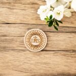 Hostia - promyki słońca sklejka grawerowana scrapka 3 cm - do DIY i rękodzieła