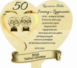 Statuetka serce na rocznicę jubileusz prezent okazje grawer personalizowany 19x18 cm - obrazek 8