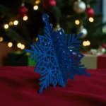 Śnieżynki 3D – elegancka ozdoba świąteczna przestrzenna bombka - obrazek 11