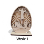 Dekoracja wielkanocna 3D – Zmartwychwstanie Jezusa (5 wzorów do wyboru) z podstawką - obrazek 9