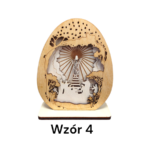 Dekoracja wielkanocna 3D – Zmartwychwstanie Jezusa (5 wzorów do wyboru) z podstawką - obrazek 12