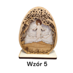 Dekoracja wielkanocna 3D – Zmartwychwstanie Jezusa (5 wzorów do wyboru) z podstawką - obrazek 13